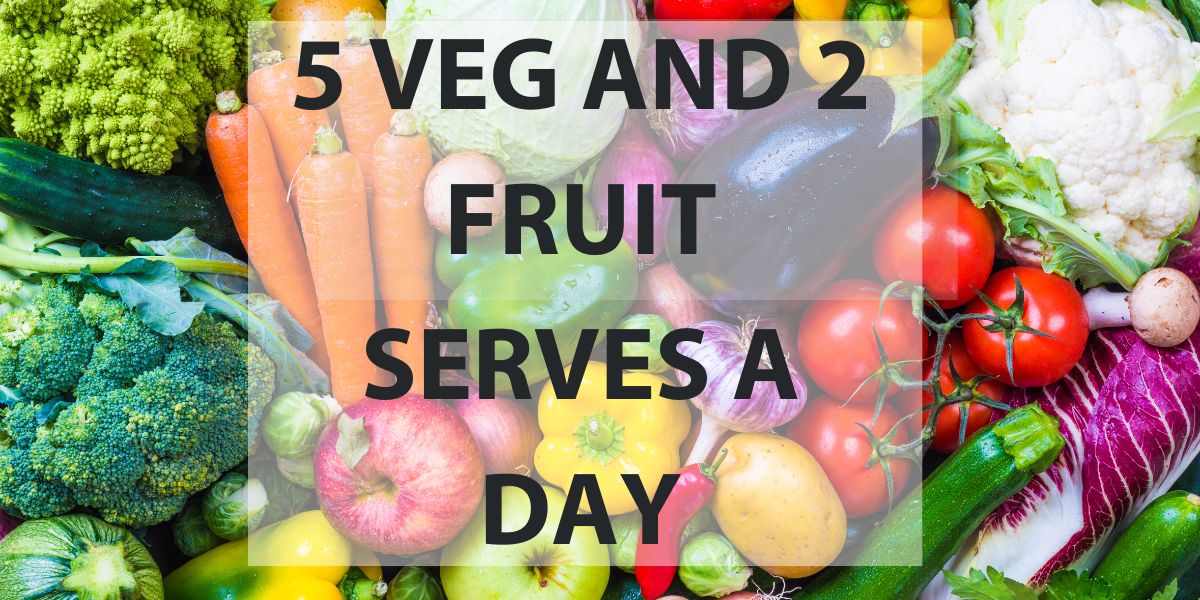 You are currently viewing 5 Veg and 2 fruit serves a great health hack