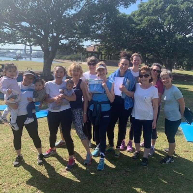 workout at group exercise classes